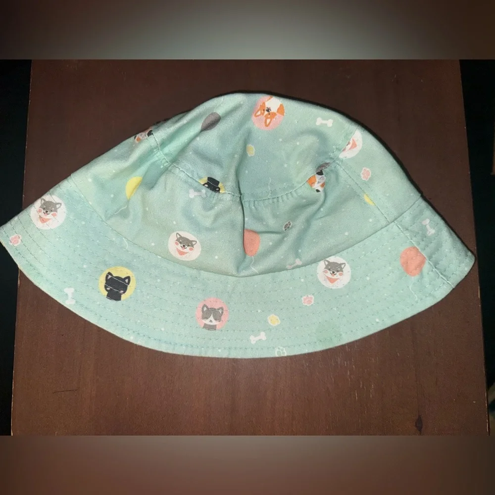 Kids Dream Big Bucket Hat -‎ Light Green
